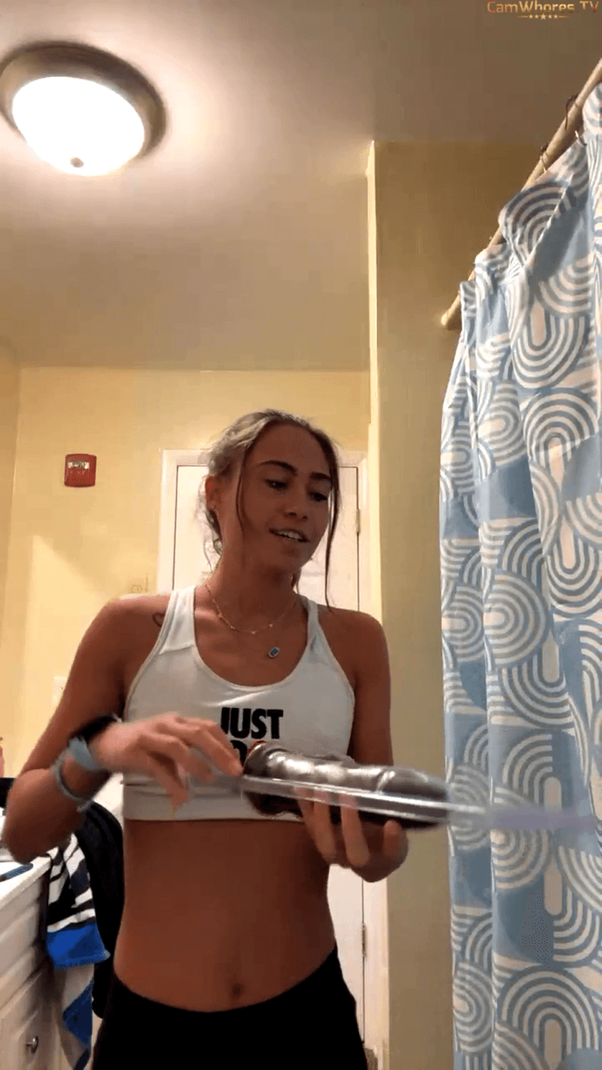 white snowbunny teen tries bbc dildo - first bbc dildo