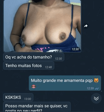 exibindo a namorada dele o que acharam dessa delícia