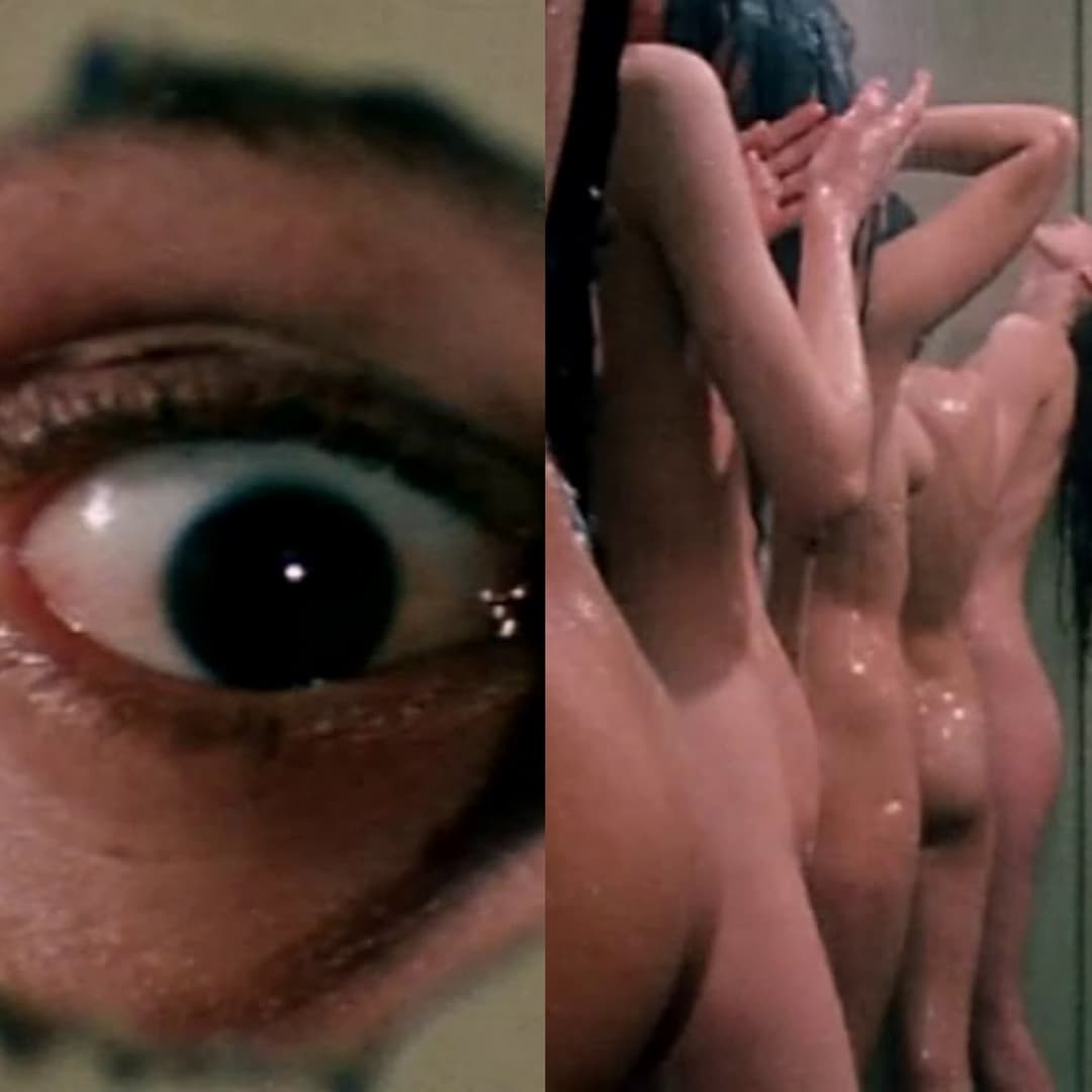 ? Spying on Women Having a Shower ?