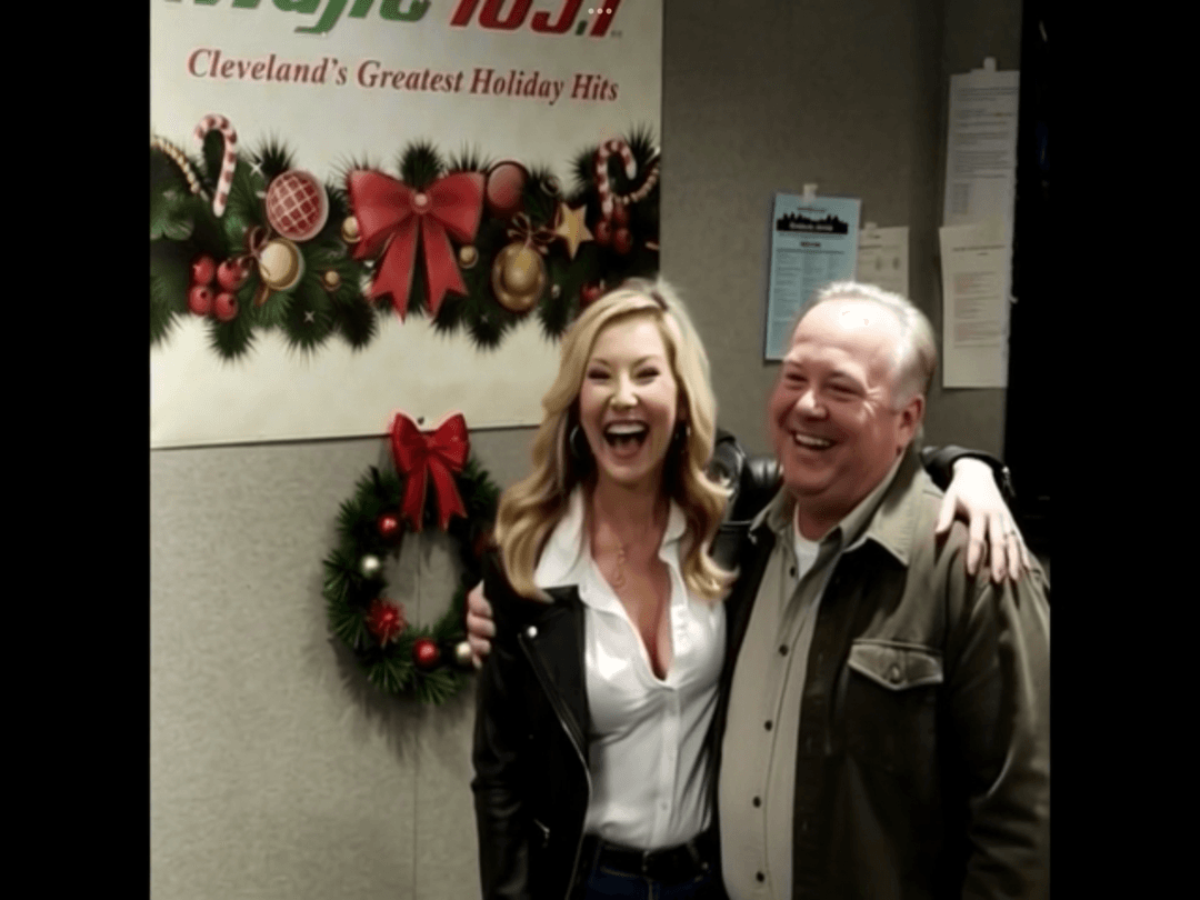 Naked News Anchor/ Christmas Party