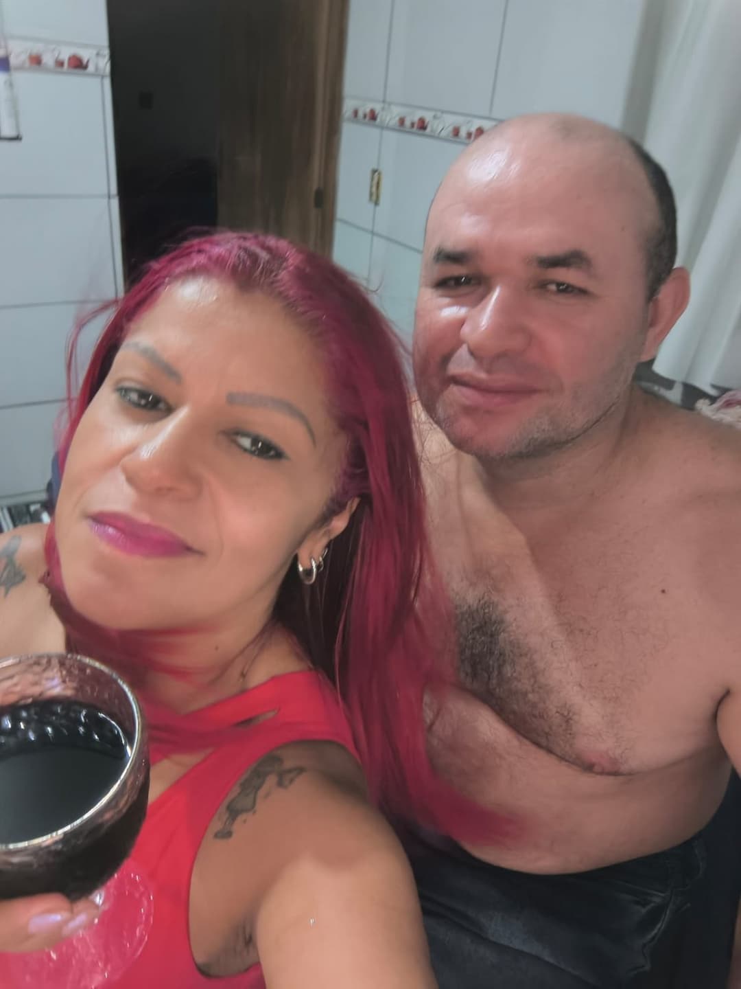 Ronaldo e diomar, casal maduro