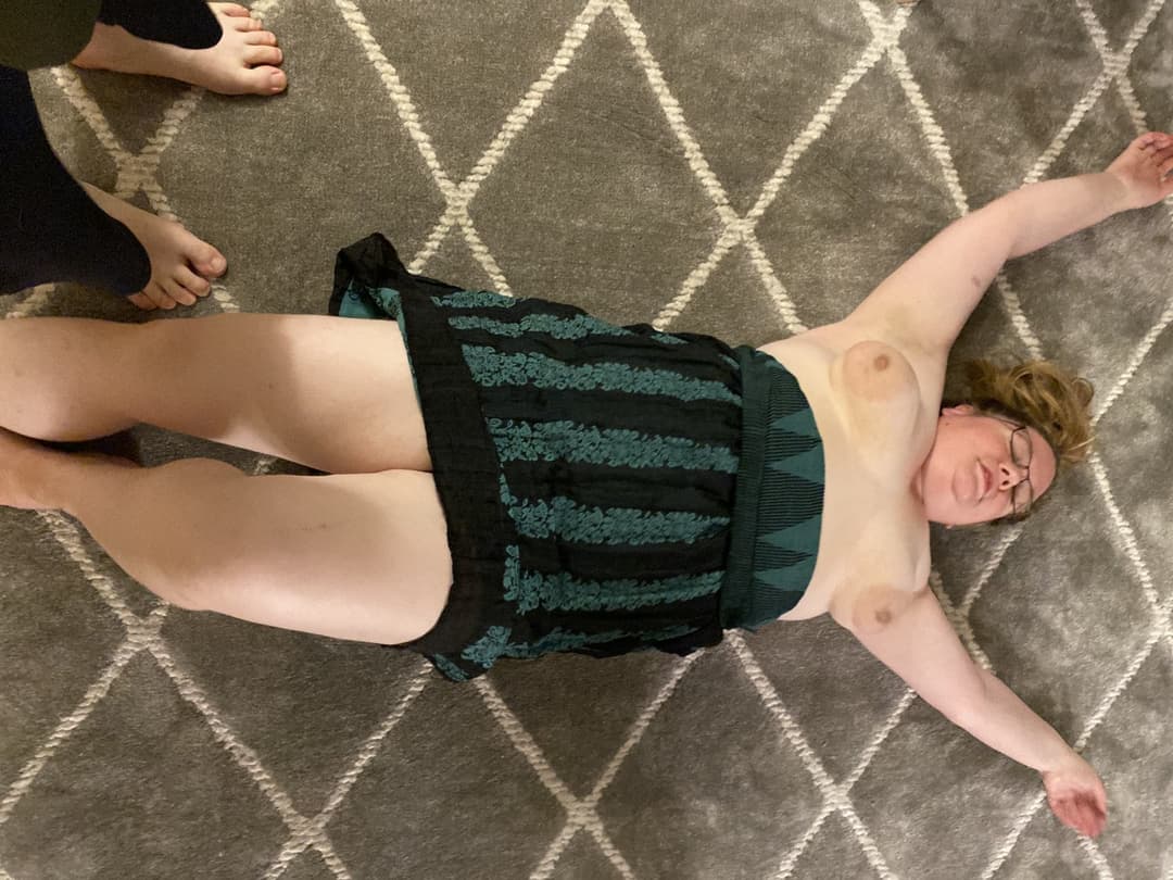 Michelle Oregon big tits cum slut mom saggy tits big nipples