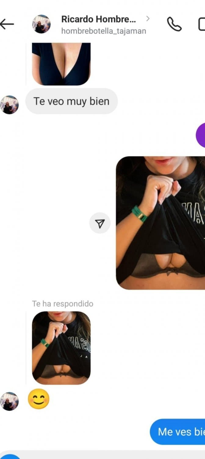 Cuando un amigo recibe un mensaje de la mujer de su amigo ... Putona tetona de Barcelona María Jesús