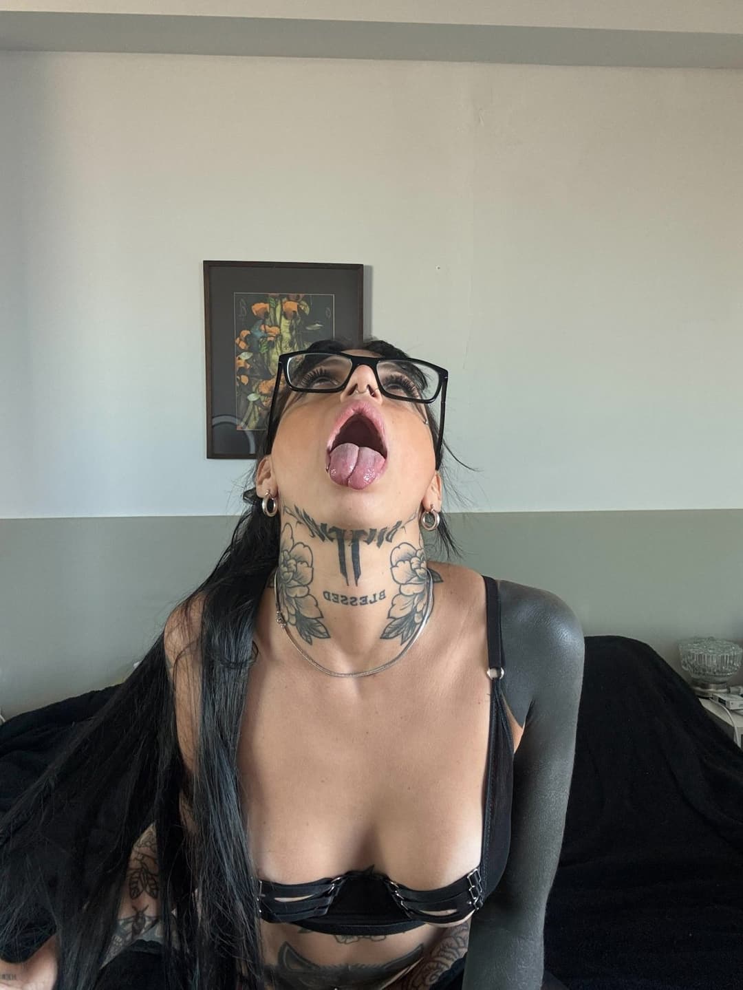 I want your cock deep inside my mouth