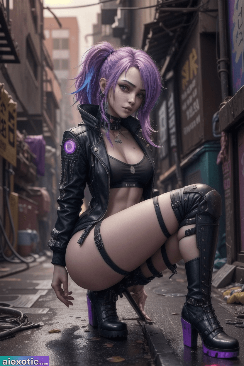 Cyberpunk AI Porn