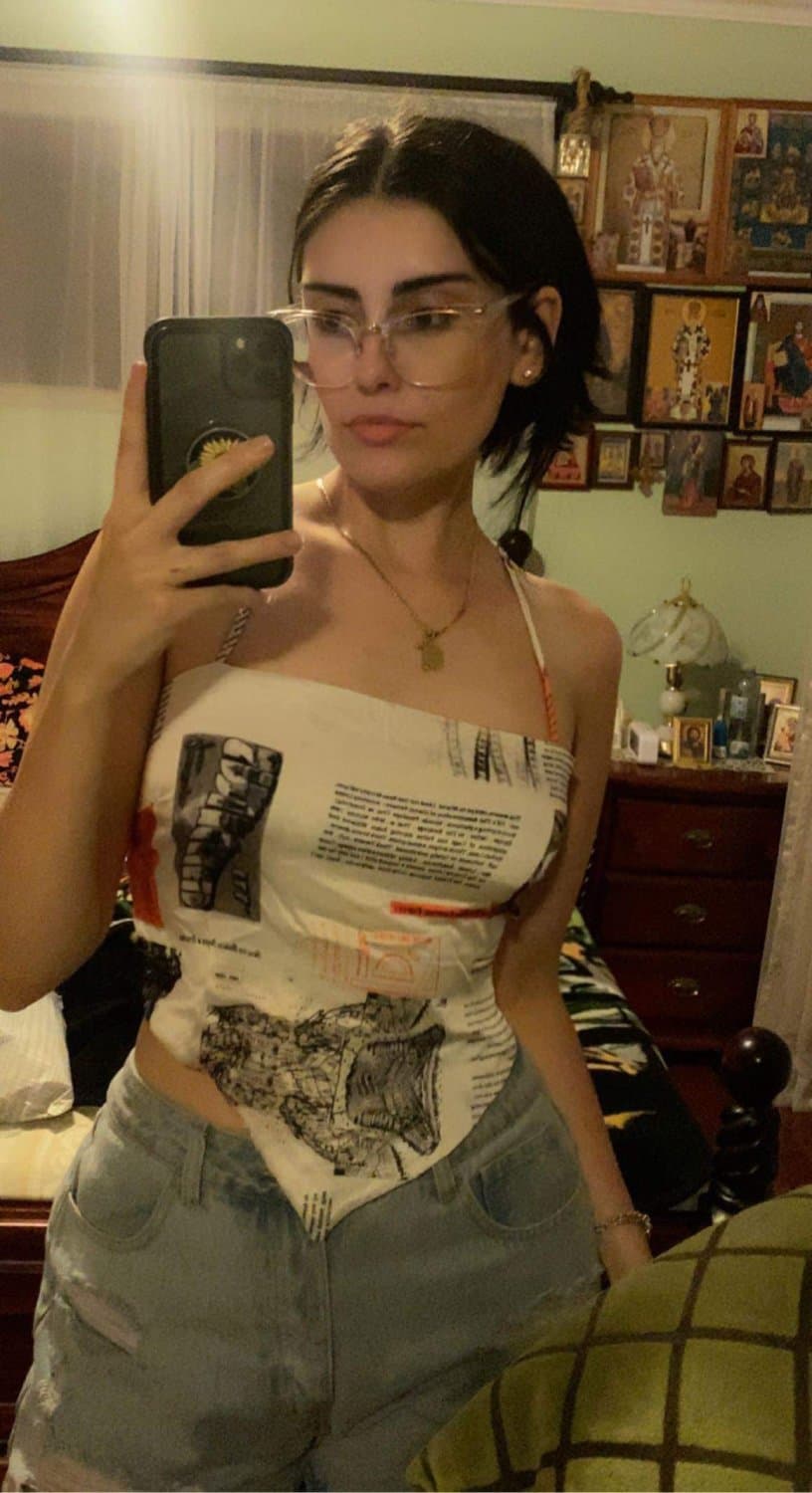 Shy brunette slut, shows us her naughty side while she is drunk