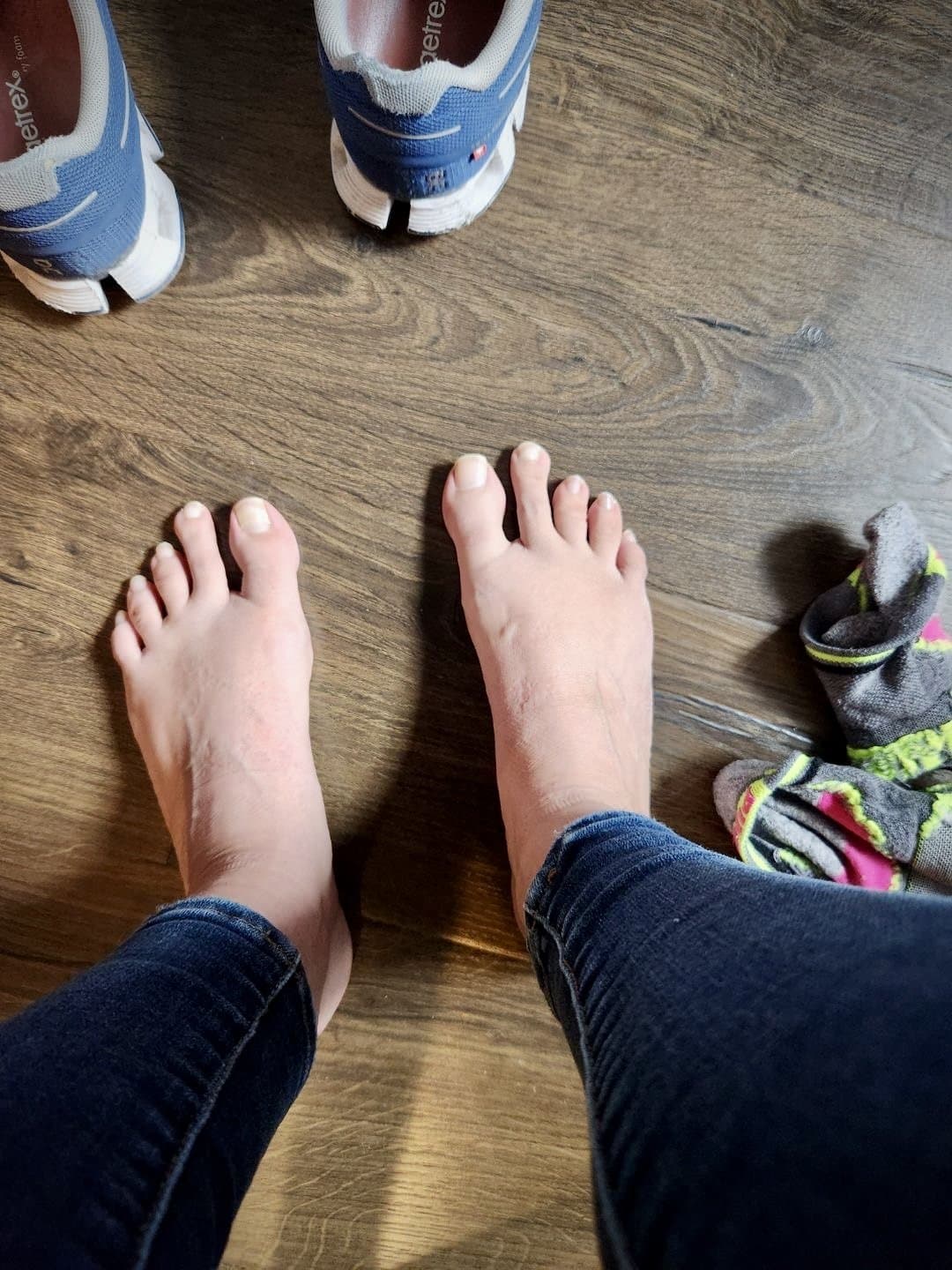 Kareen my skinny petite beauty with long toes!