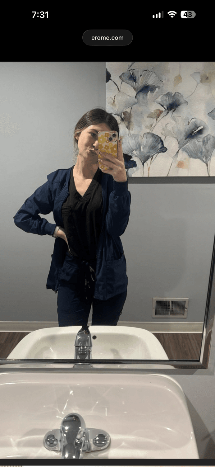 I want to know first hand how good a blowjob from her feels. I know she’s a bad nursing assistant