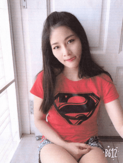 Her husband wants us to see her beautiful figure.