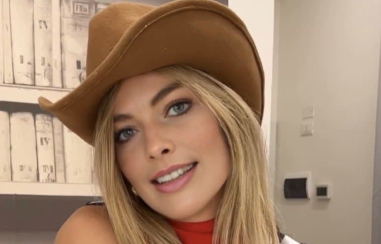 Margot Robbie - Cowgirl Margot gives you instructions to jerk off - AI VOICE JOI (Preview)