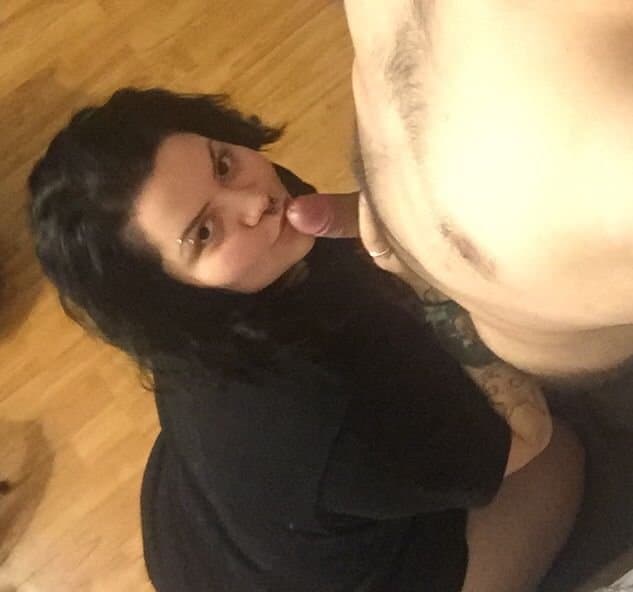 Thick goth whore gets fat pussy and fat ass fucked