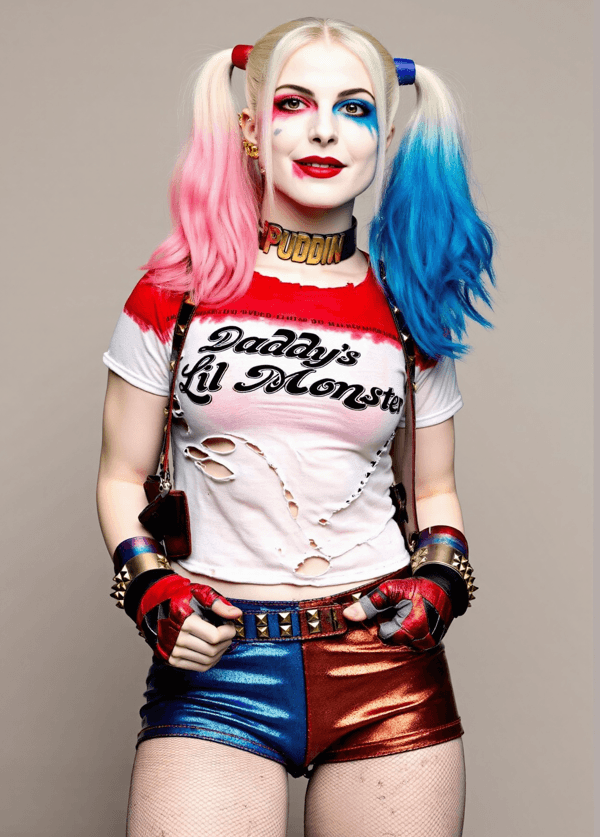 Ai Celeb Harley Quinn Cosplay (Taylor Swift, Emma Watson, Hayley Williams, Jenna Coleman, Natalie)