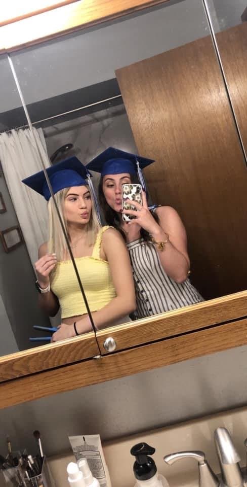 My crush just thanks this asshole with big muscles by kneeling down and sucking his big cock