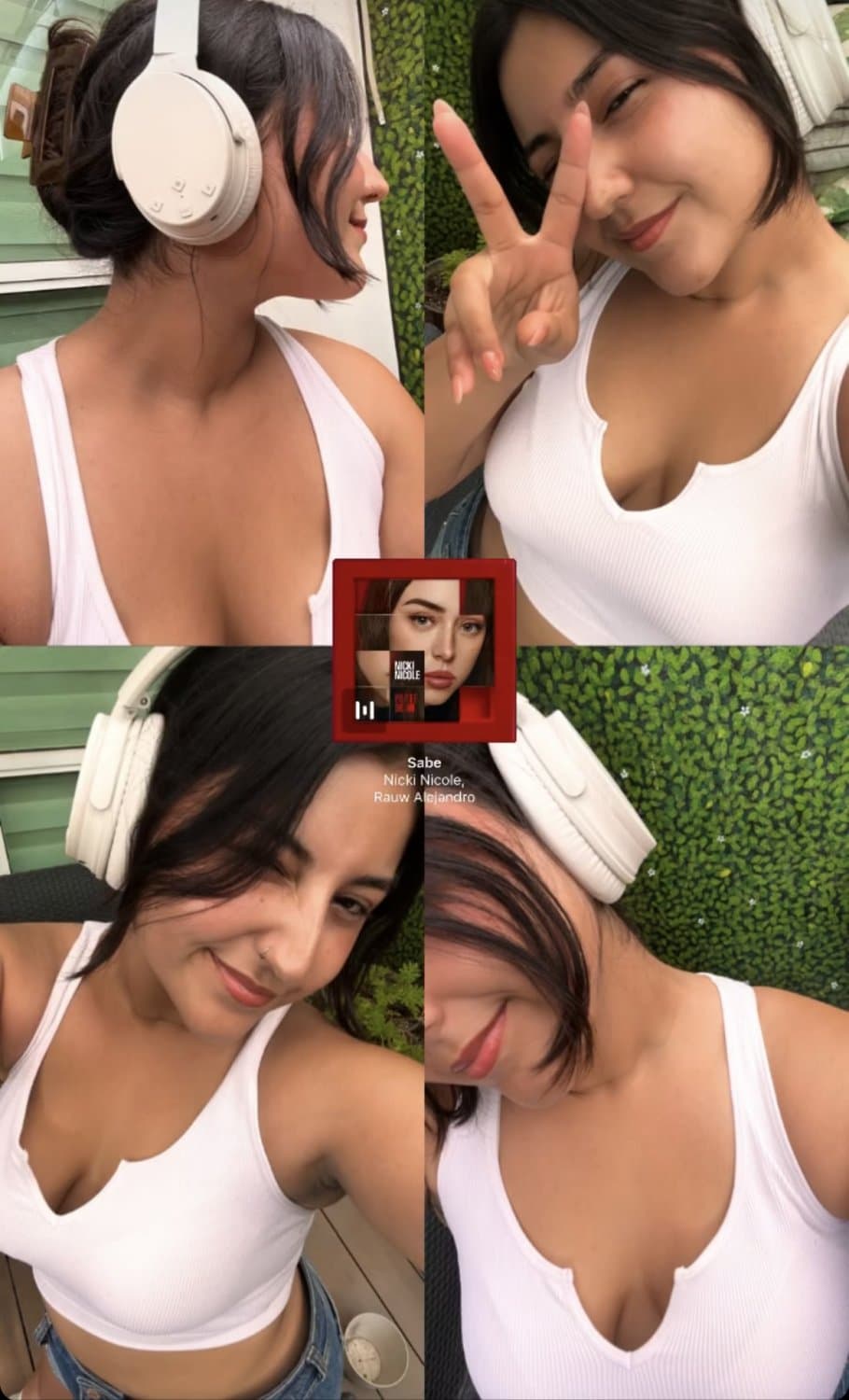 Click to view full size Latina GF’s Juicy Ass in Fishnets Gets Fucked