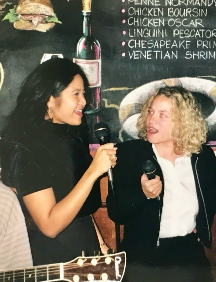 Don’t be fooled, this Navy vet has a killer rack which she lets out for a quick peek at Mardi Gras