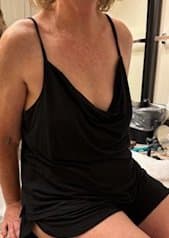 PAWG GILF Hotwife Whore, Hotel Bathroom Counter Morning After A Bull Fucks Her Good, As Instructed