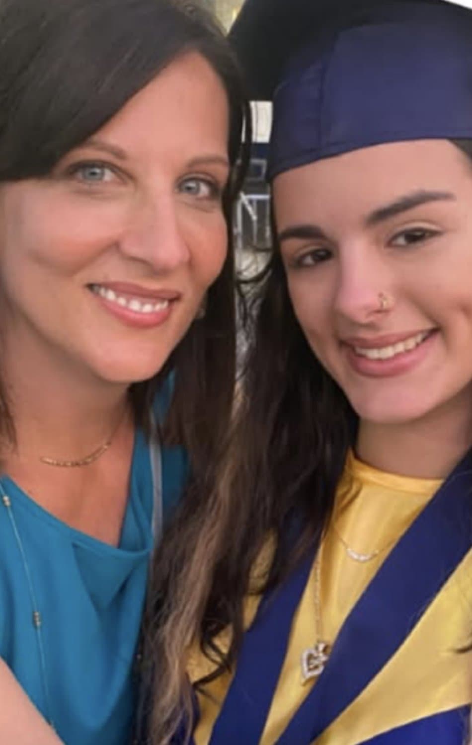 Mom, 41,& Daughter 21, at  college graduation. Mom gets cock & BBC.  Daughter shows landing strip