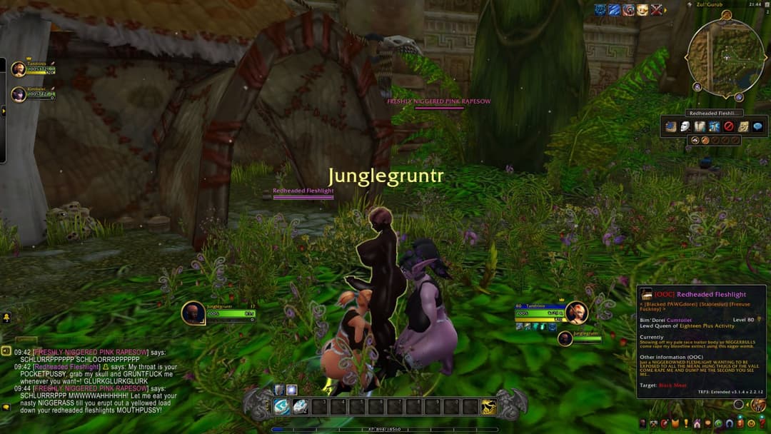 Two Knife Ear Nigger Owned BreedBunnies Milking Two Greasy Ape Sludgeloads.