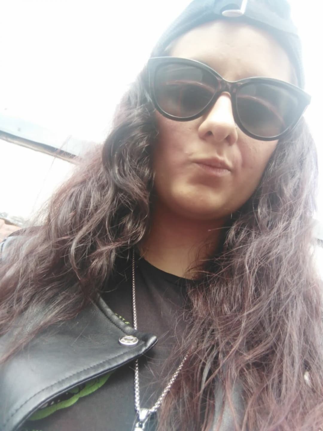 Sharing your tits with the world. How very Christian.