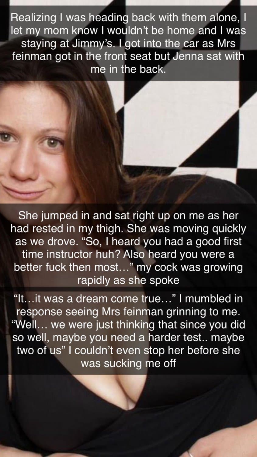 Best friends mom threesome caption story