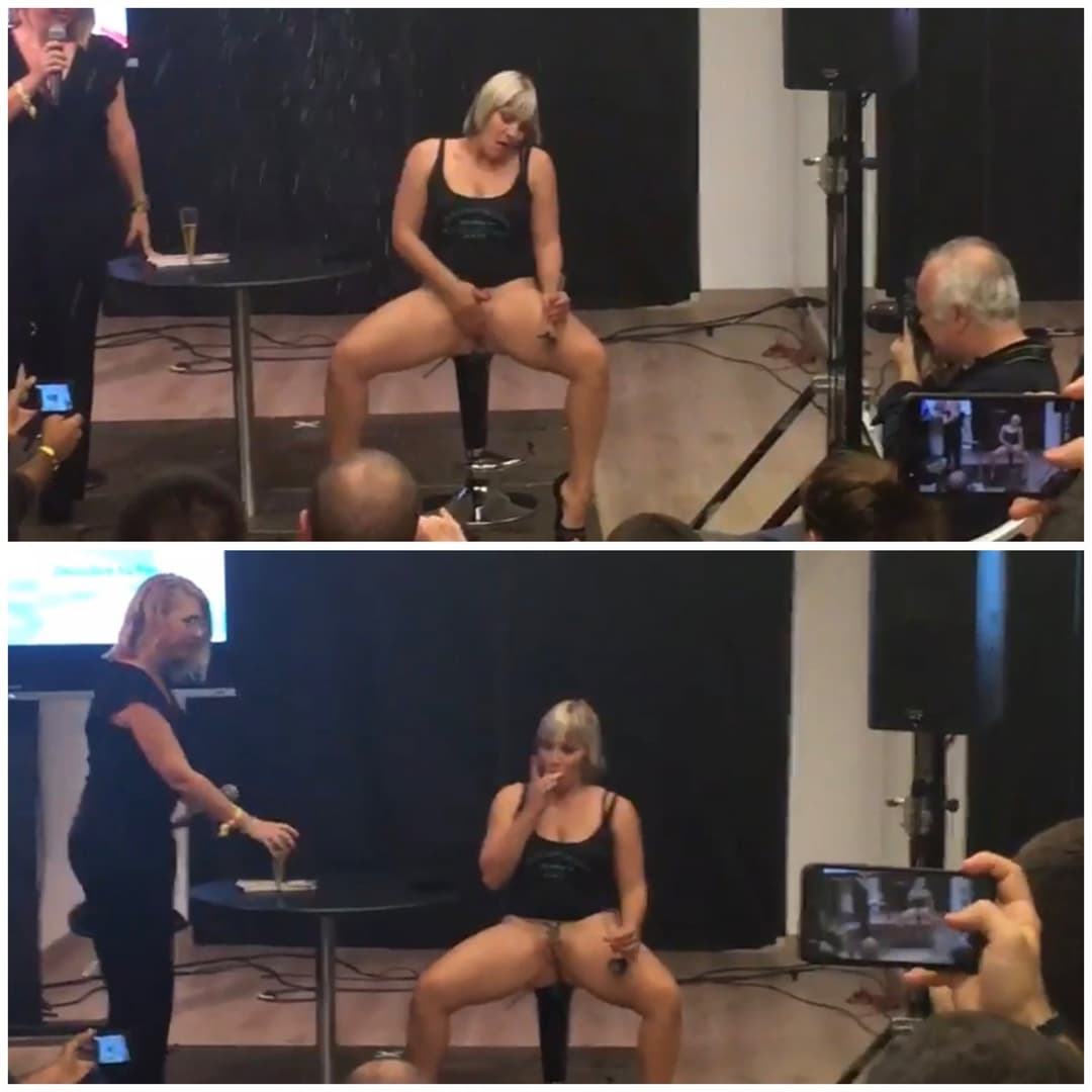 Speech about the secrets and benefits of female ejaculation. Bring extra clothes and an umbrella