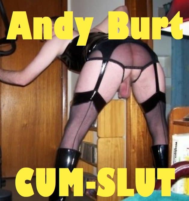 Andy Burt in Crotchless Panties