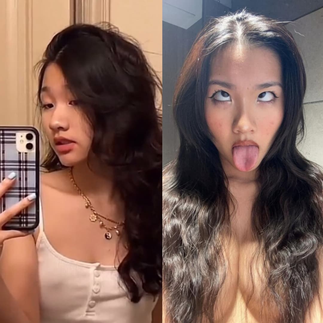 18yr ABG Asian Teen TikTok Goon Slut LEAKED! Perfect set of juicy teen tits and Ahegao face! Nudes!!