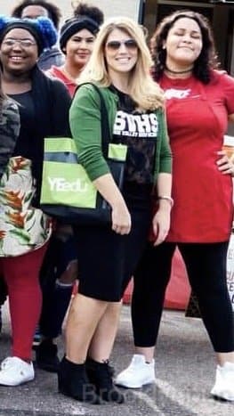 Sexy busty high school teacher Mandi Casillas Bolinger is so sexy and has perfect feet