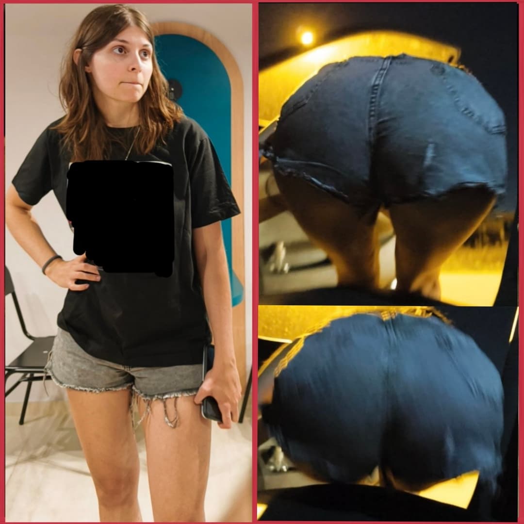 Mi mejor amiga me regala su culo perfecto