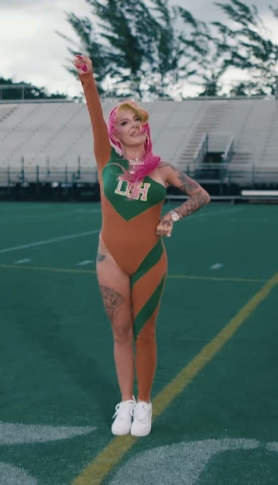 Tay $ flashes pussy in her music video