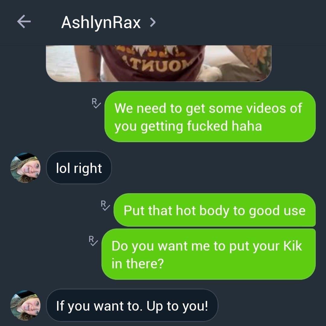 Ashlyn from Virginia on Kik