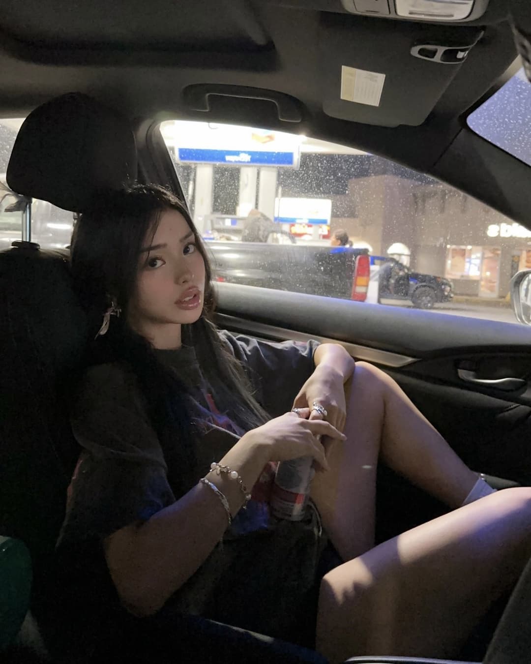 Cutie asian dani threeway leaks