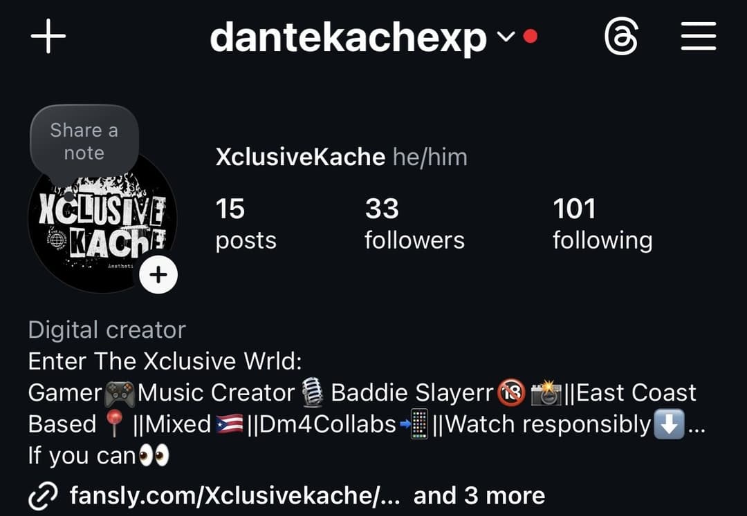 Enter The Xclusive Wrld: (Follow Too)