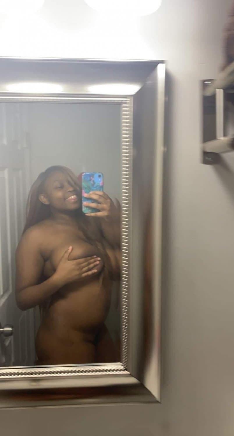 Ebony striptease leaked