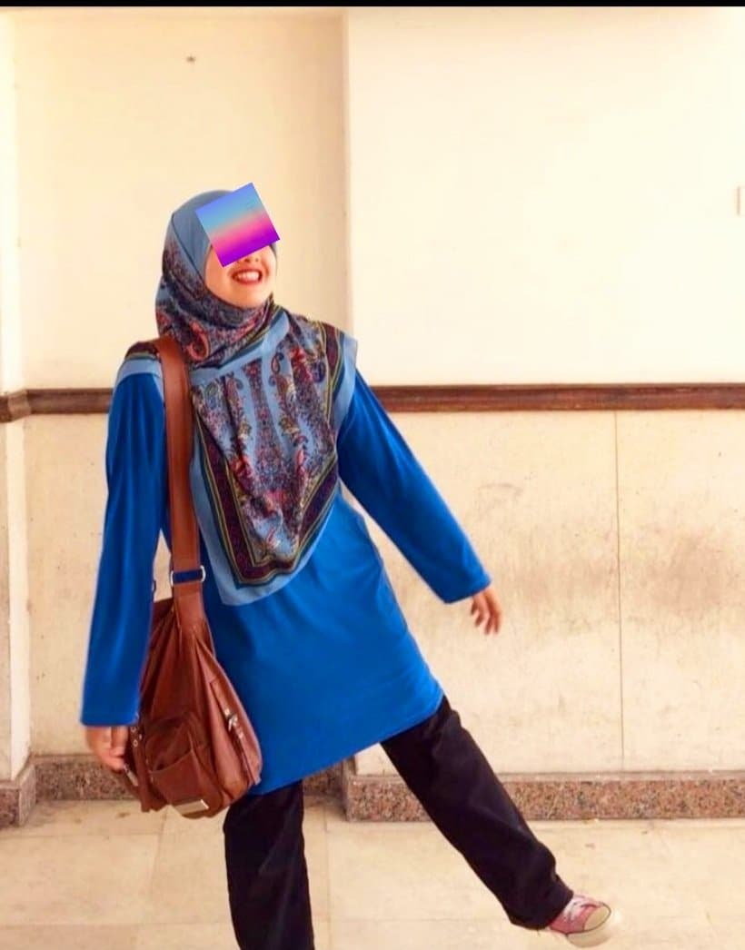 Malay girl teases while on staycation