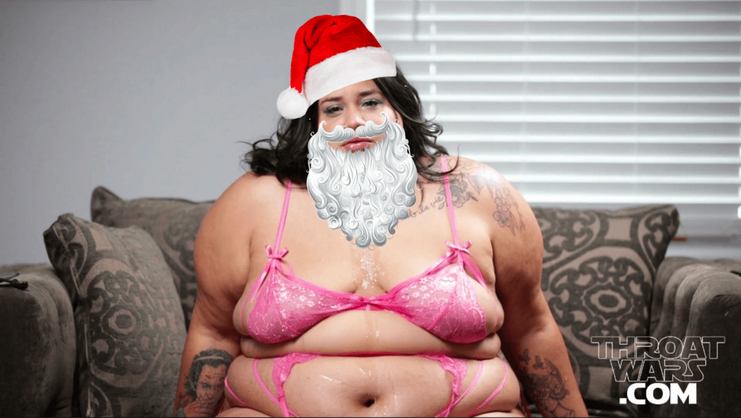 This Santa wants MEAT not cookies