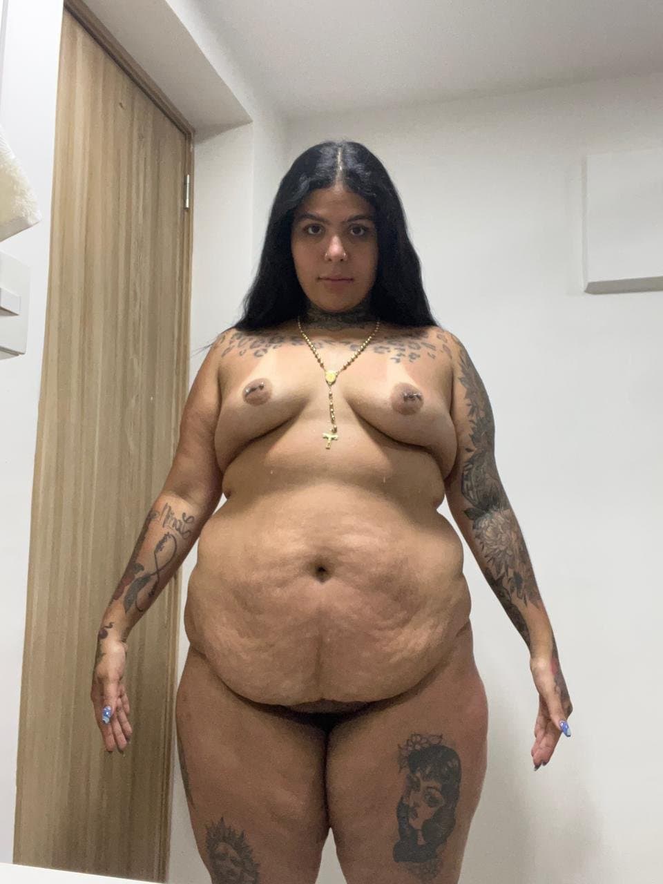 Samantha cárdenas una gordita colombiana  recaliente