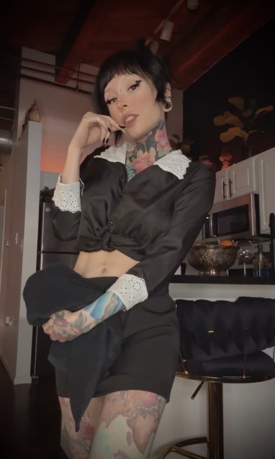 Mommy might be the one in a maid dress but you’ll be the one doing the chores