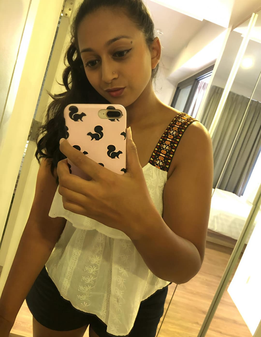 Curvy Singapore Army Girl Having Hot Phone Sex