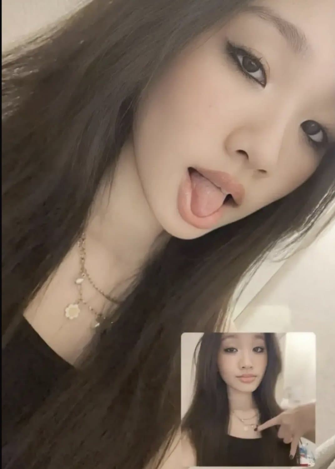 She loves cum and huge cock. Goon Slut. Ahegao teen.