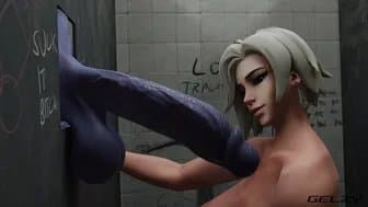 Glory Widowmaker & Mercy 3d Animated Porn