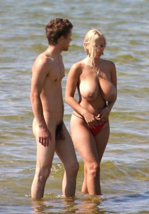 Naked couples outdoors 10