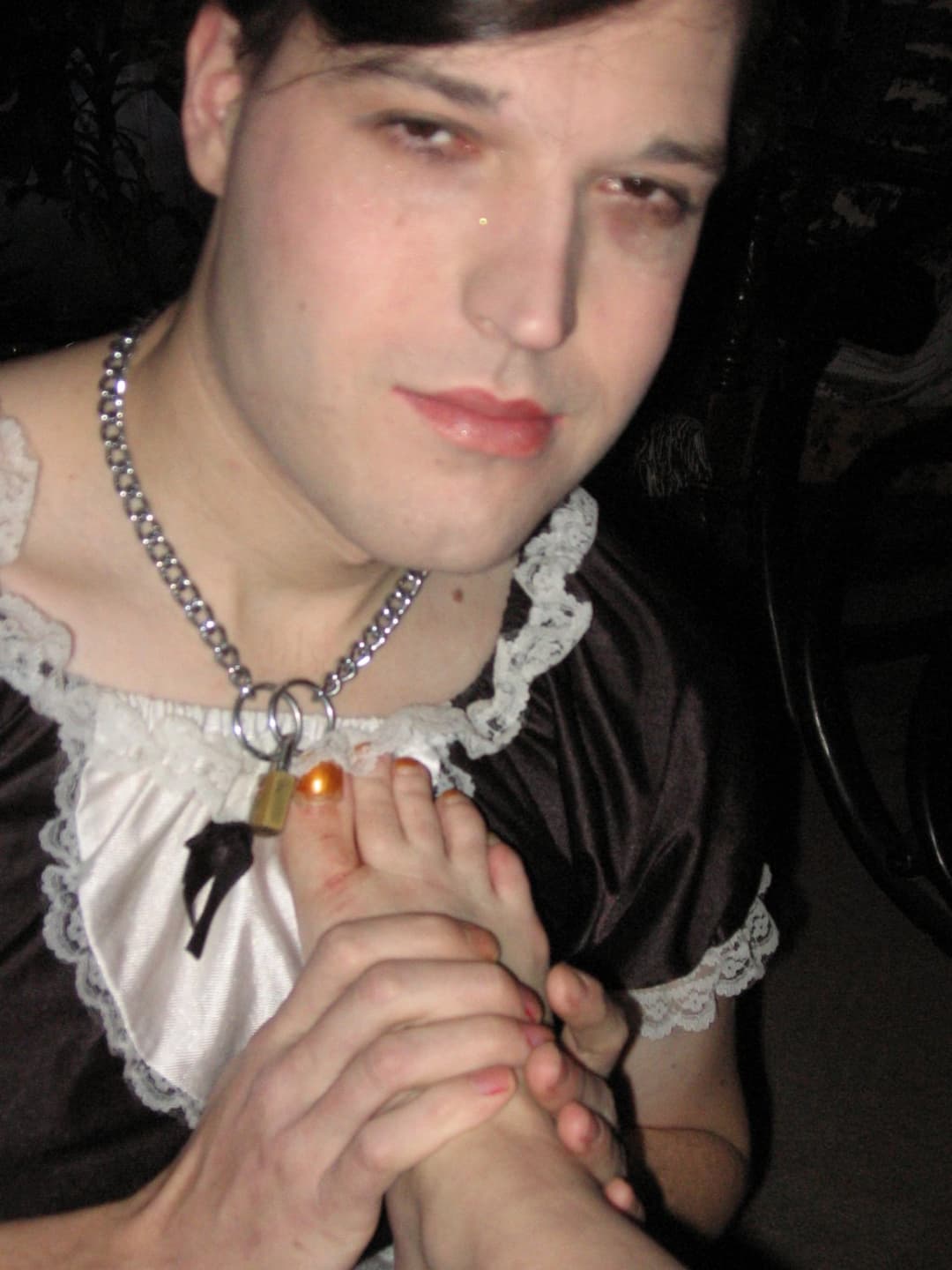 femdom gilf and her sissy xmas