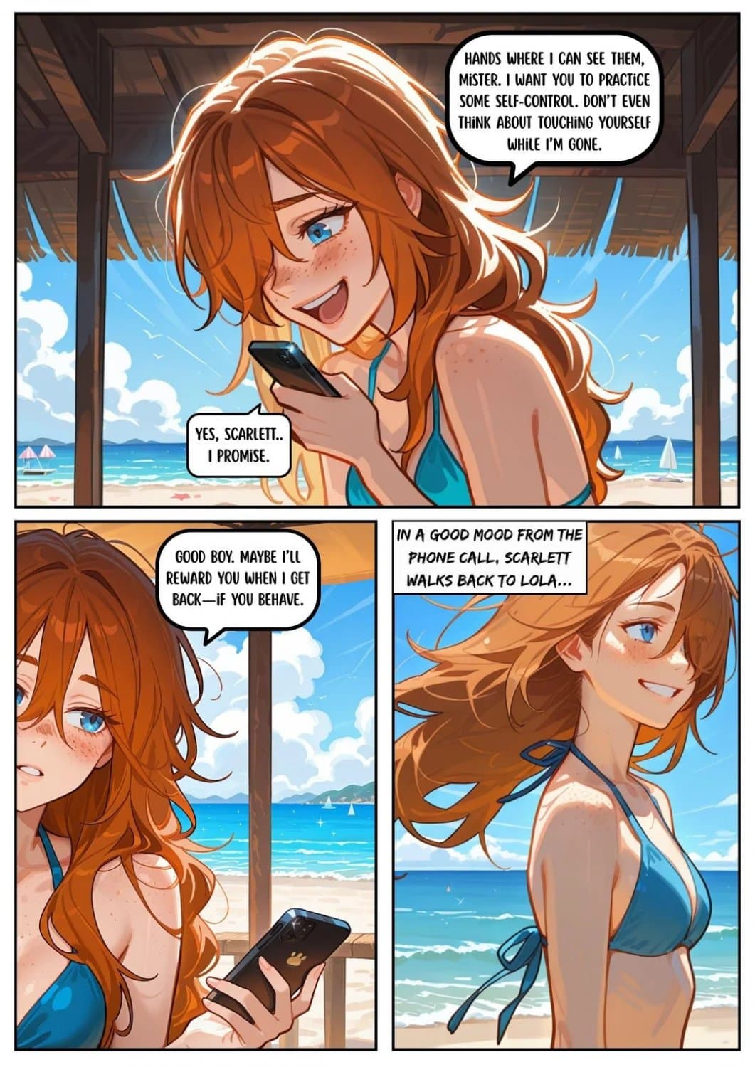 Scarlett Blaze - Vol. 4 "Beachside Temptations"