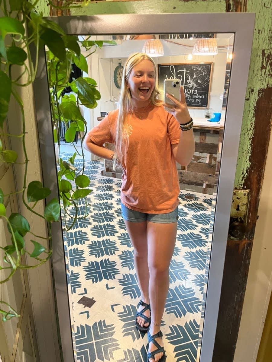 Sexy pale blonde Grace