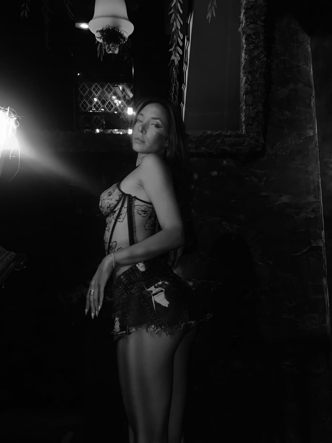 Midnight calls for something sheer, tight, and slightly unholy