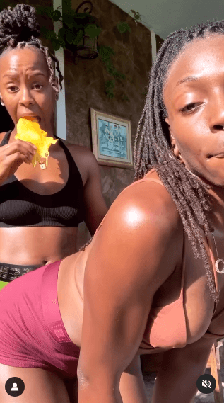 Sexy Slimthick Lesbian