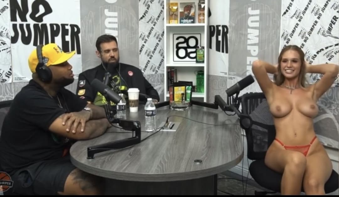 Aspiring Teen Pornstar Begging To Get Naked On Podcast{Leak}