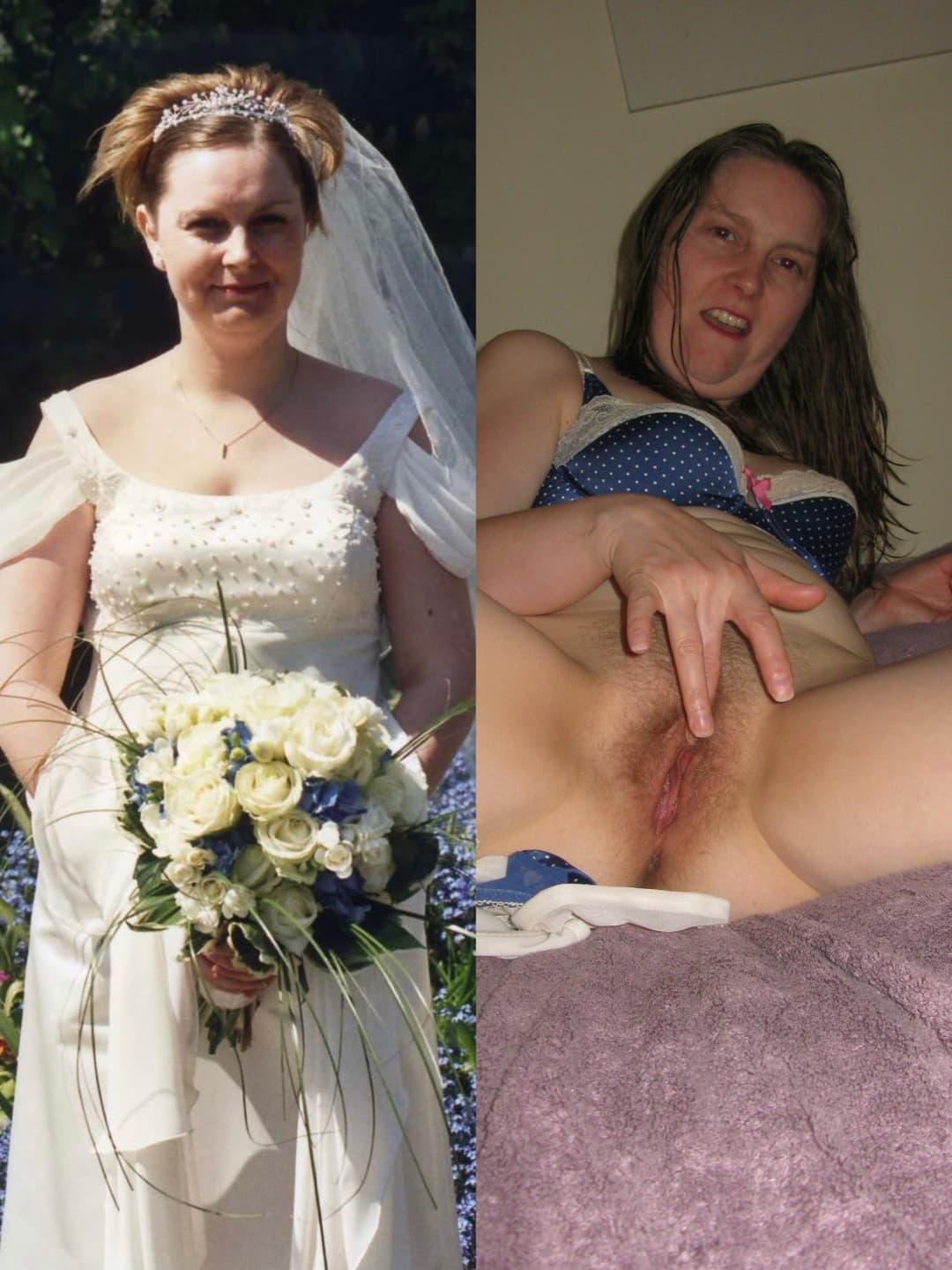 Click to view full size How many cocks do you think this mom belly slag has taken??