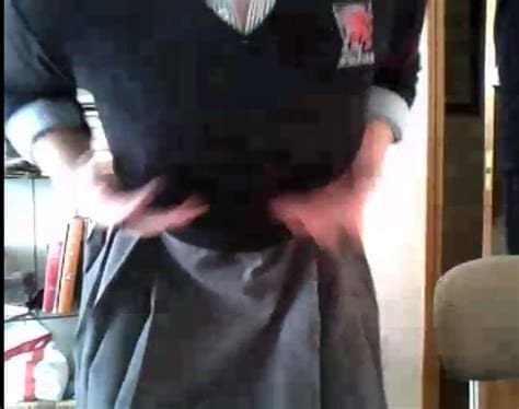 Sissy loser caged and forced to wear schoolgirl uniform! Make her your bitch!Kik: fagskirtedforever1